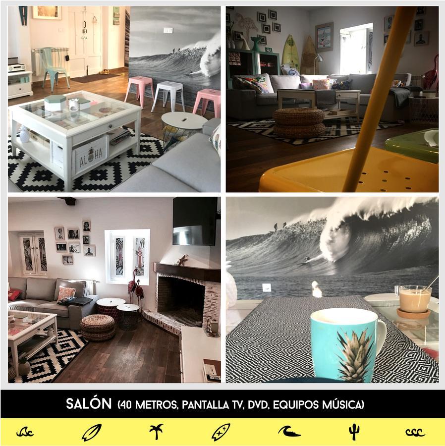 Cocos Surfhouse Hostel San Juan De La Arena Bagian luar foto